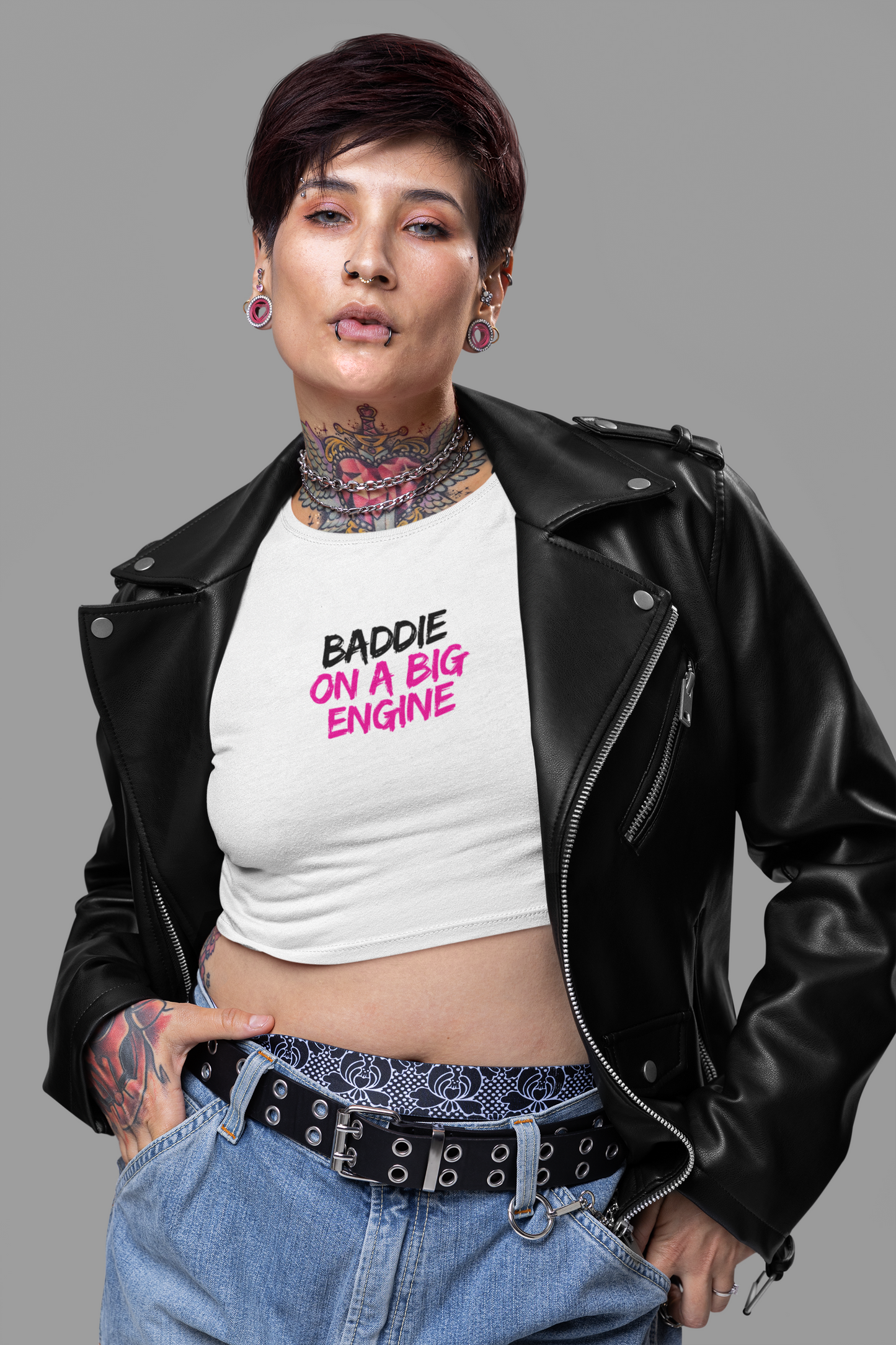 Baddie Crop Tee