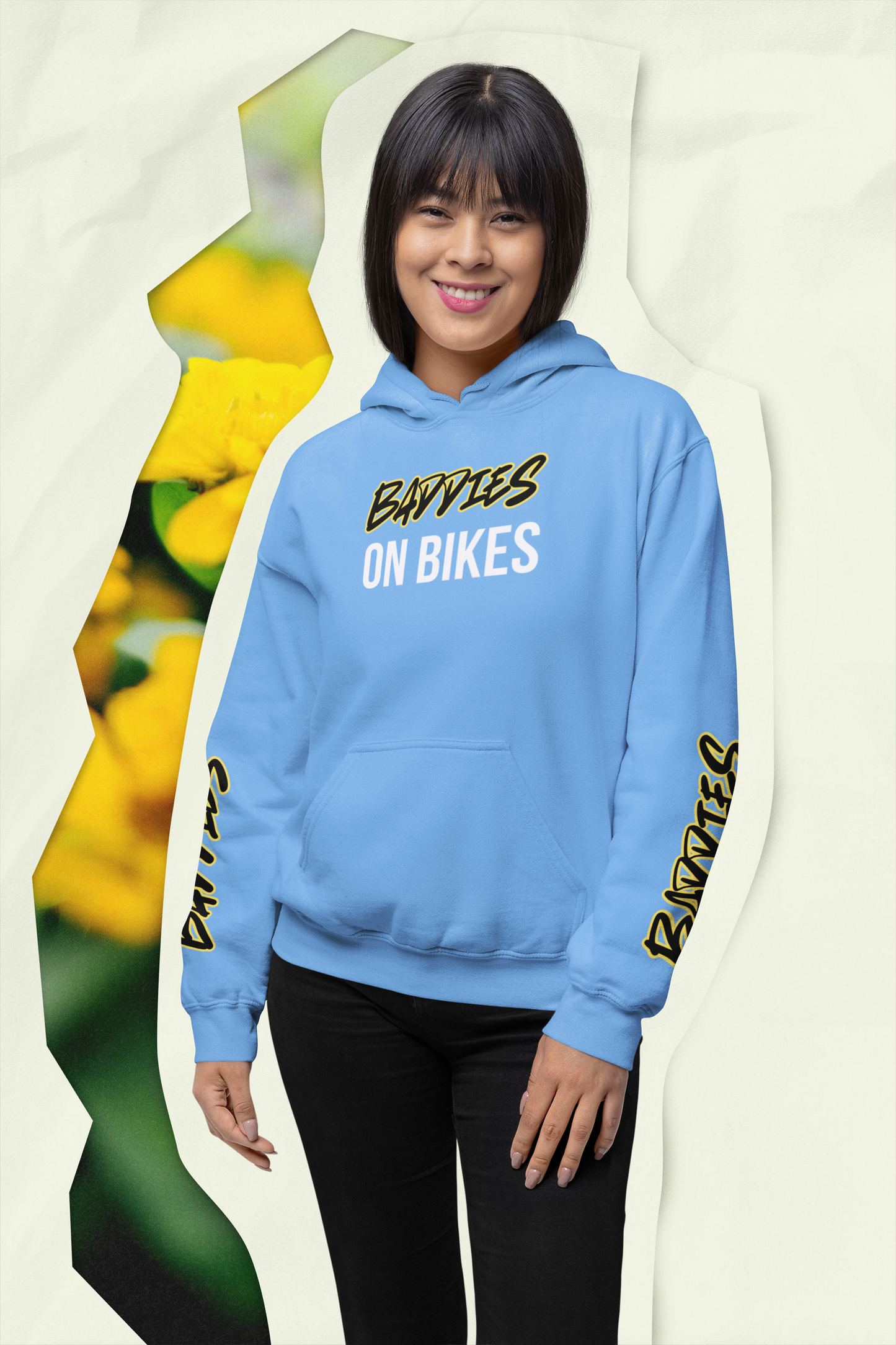 Caution Queen Hoodie