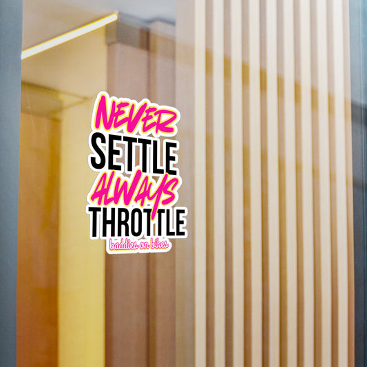 No Settling Vinyl