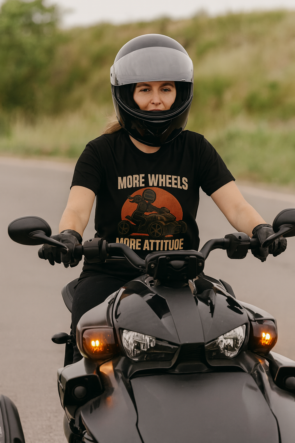 More Wheels, More Attitude Tee