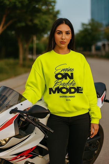 NEW! Baddie Mode Crewneck