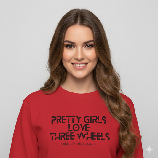 3 Wheels Crewneck