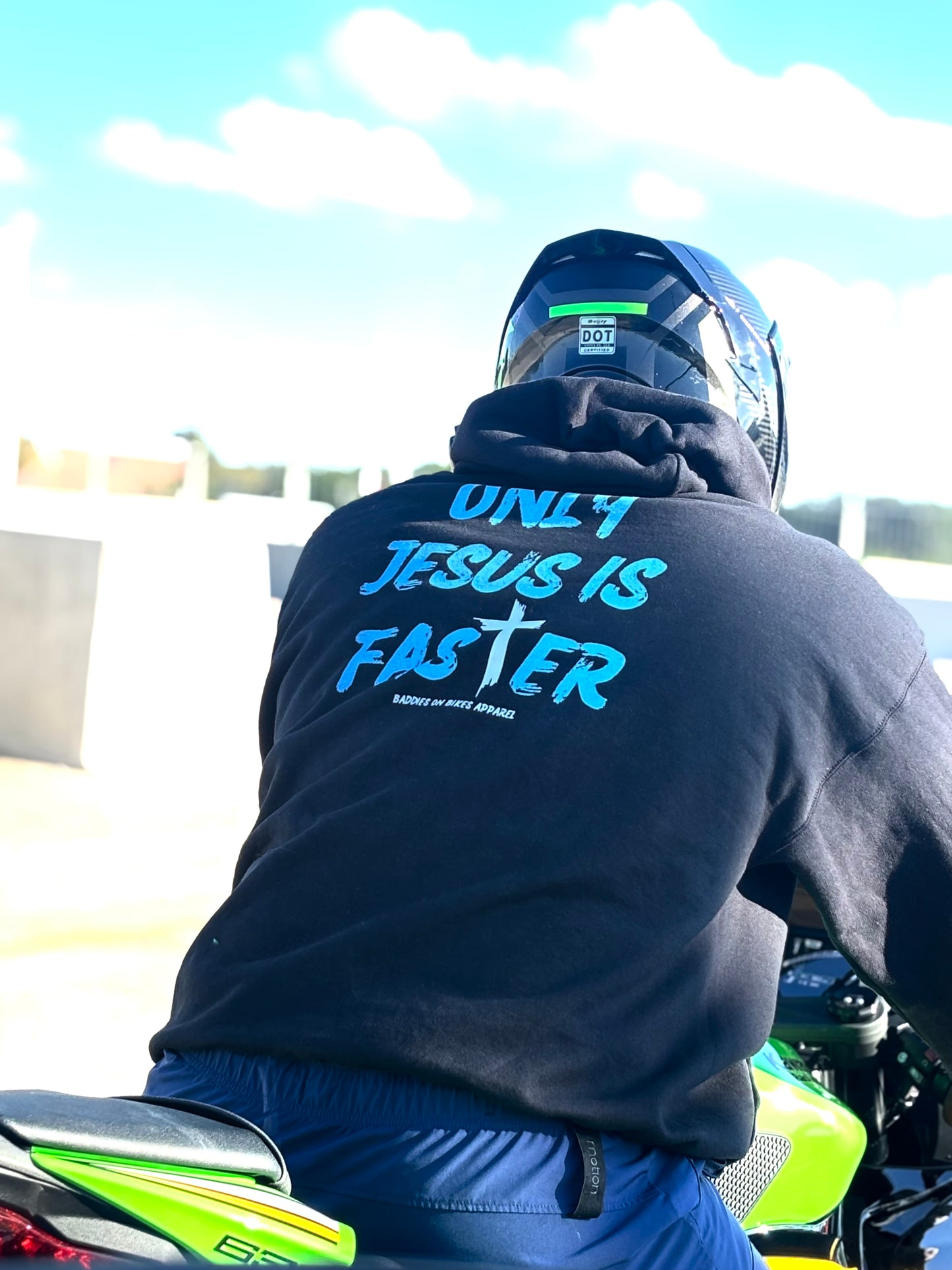 Jesus is Faster Hoodie